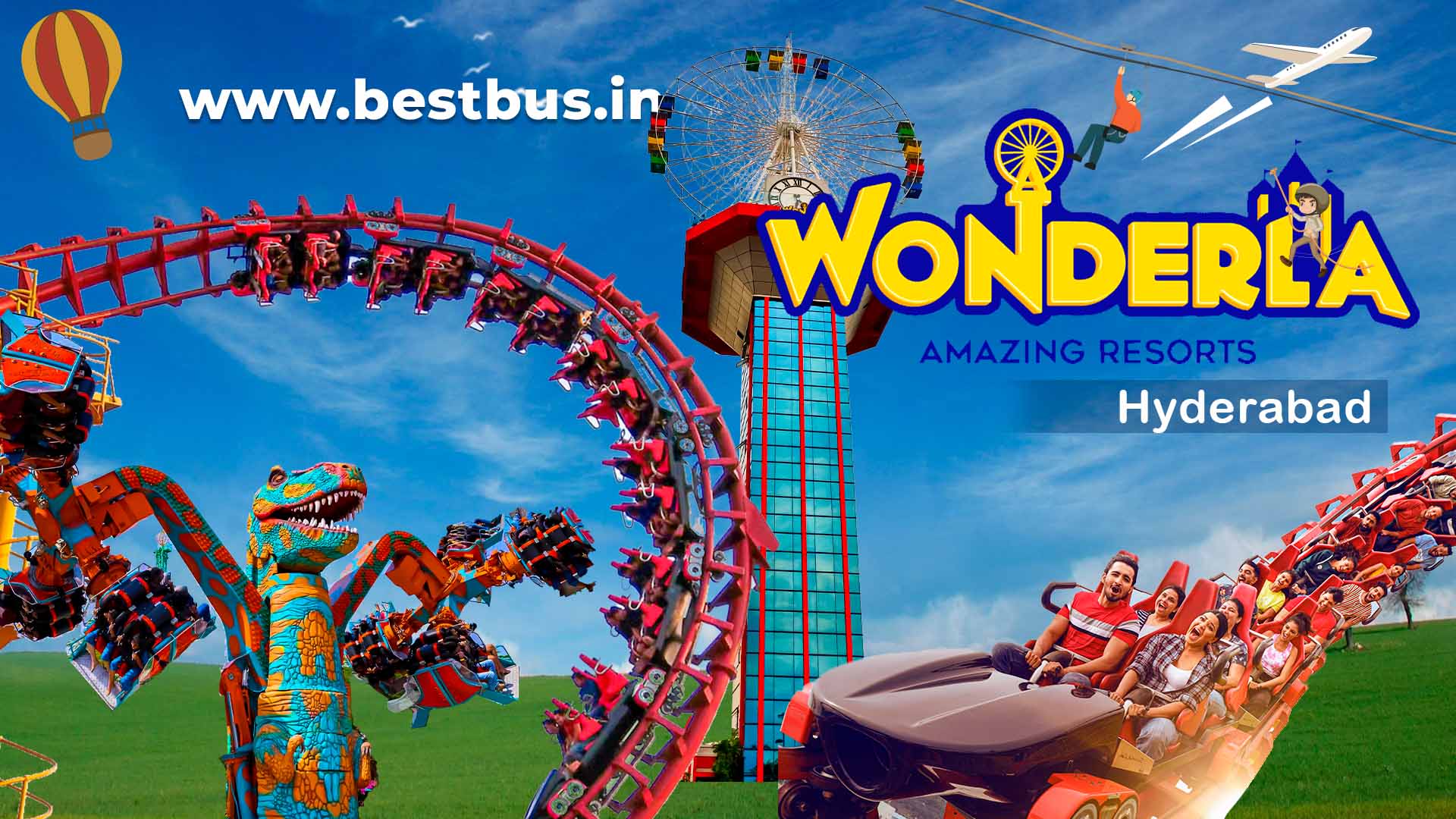 Wonderla Amusement Park Hyderabad