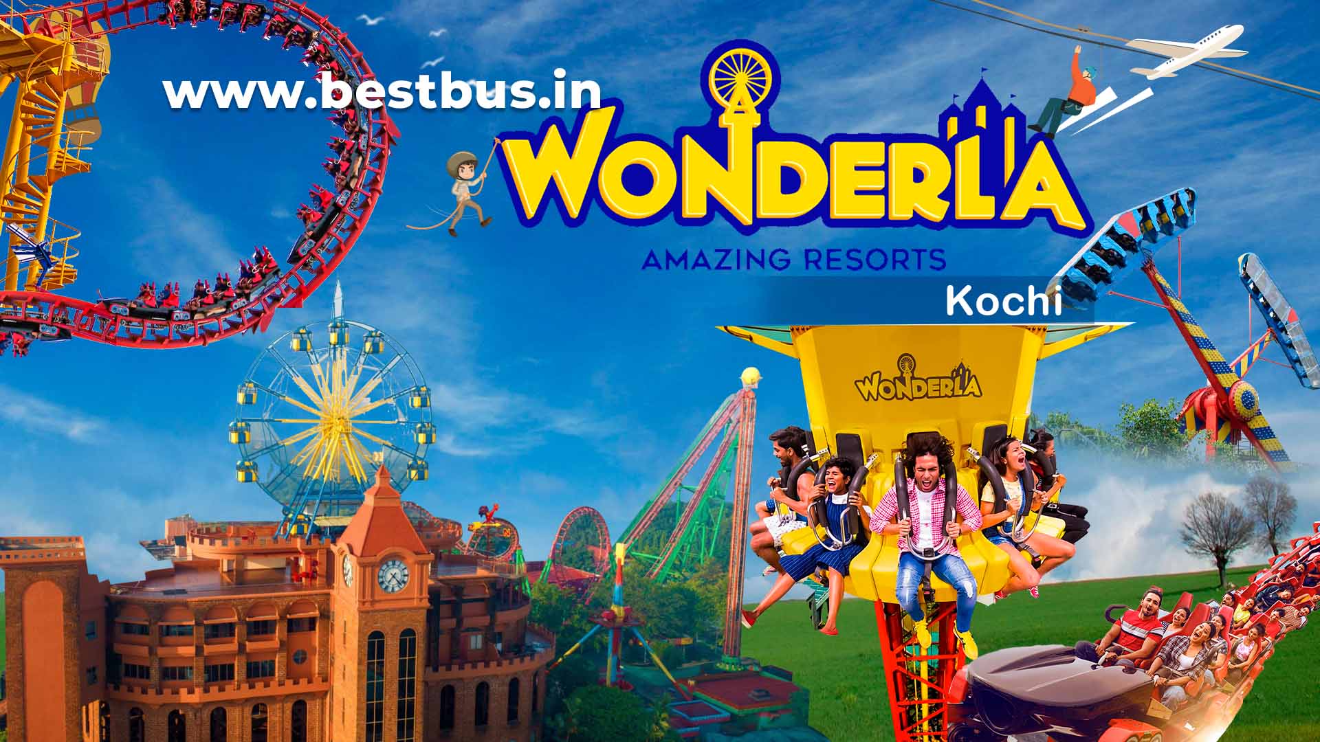 Wonderla Amusement Park Kochi