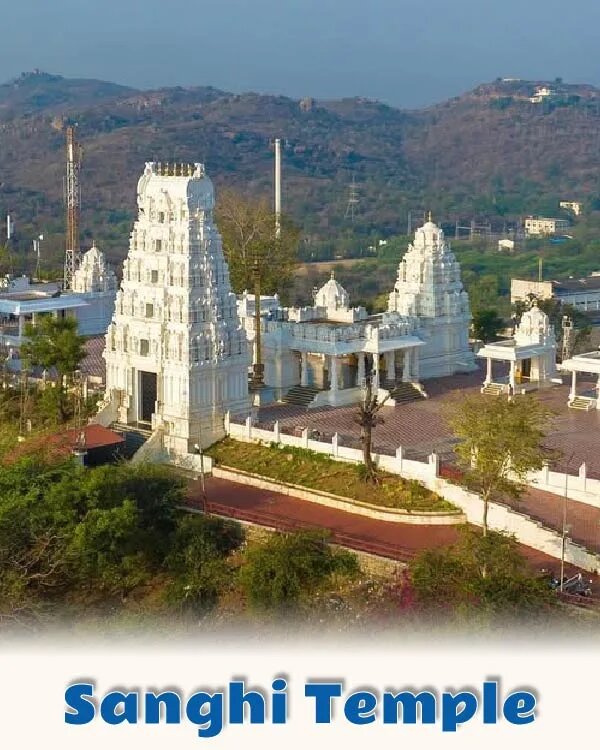 Sanghi Temple in Hyderabad